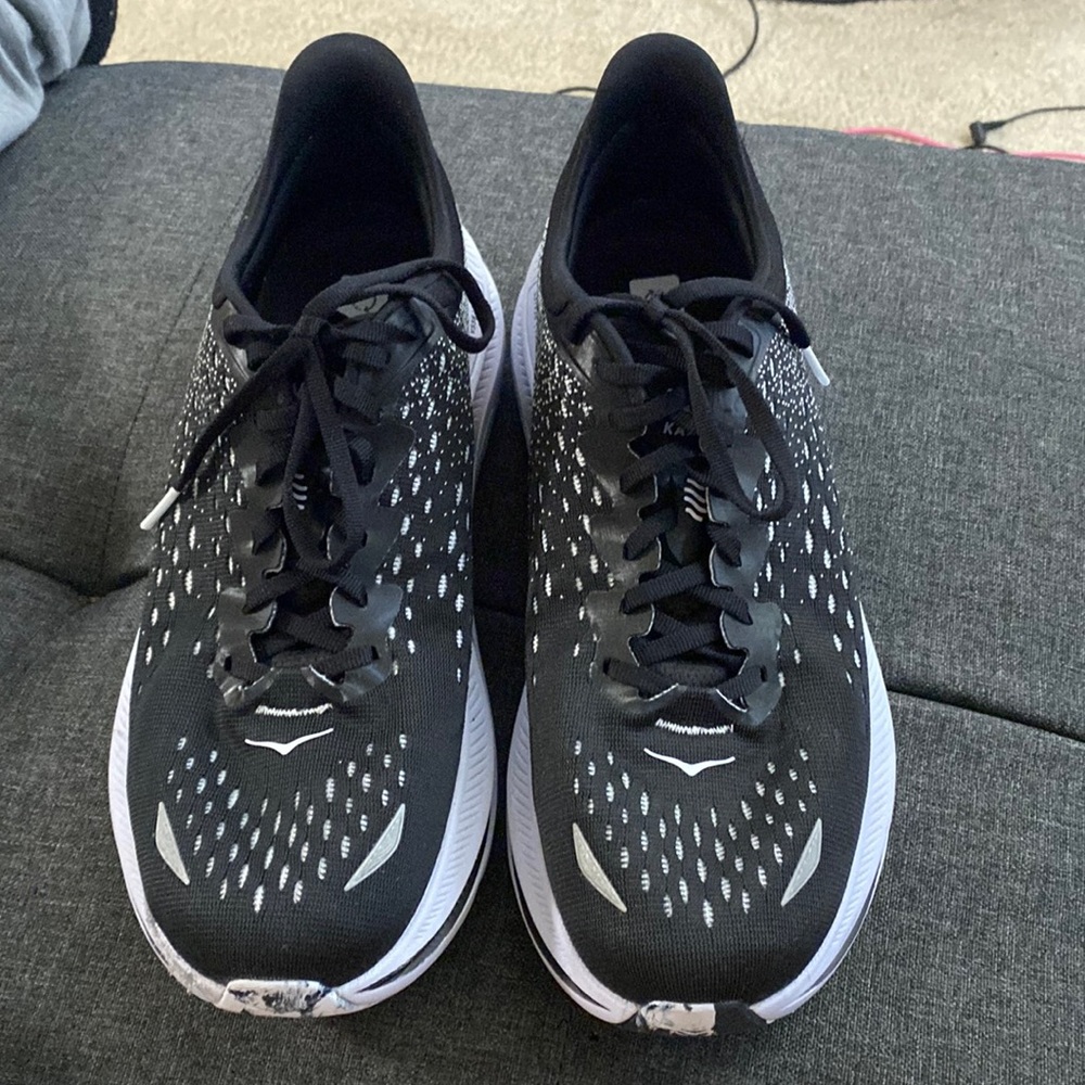 Hoka one one Kawana size 10.5 black and white